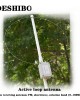 GRC30 0 1  180Mhz Radio Active Loop Antenna   Miniwhip 2 in 1 Performance Antenna