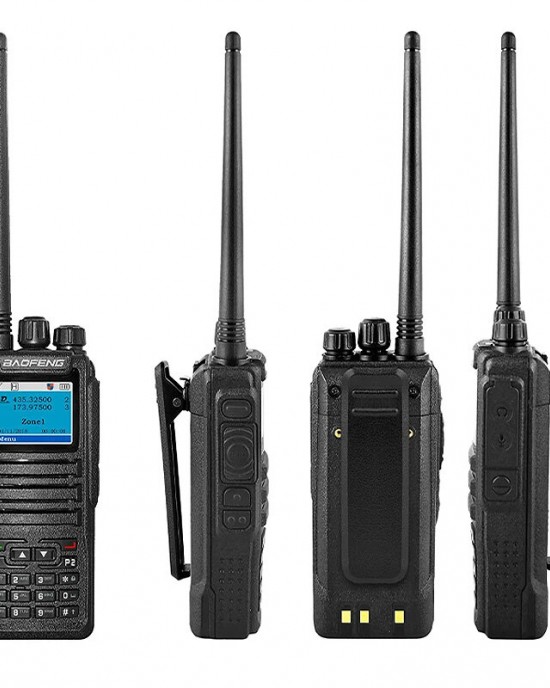 Baofeng DMR DM  1701 UV Dual Band Walkie Talkie Open GD77 Dual Mode Analog Digital Two Way Radio Tier 1 2 Dual Time Slot Ham Portable Handheld Transceiver