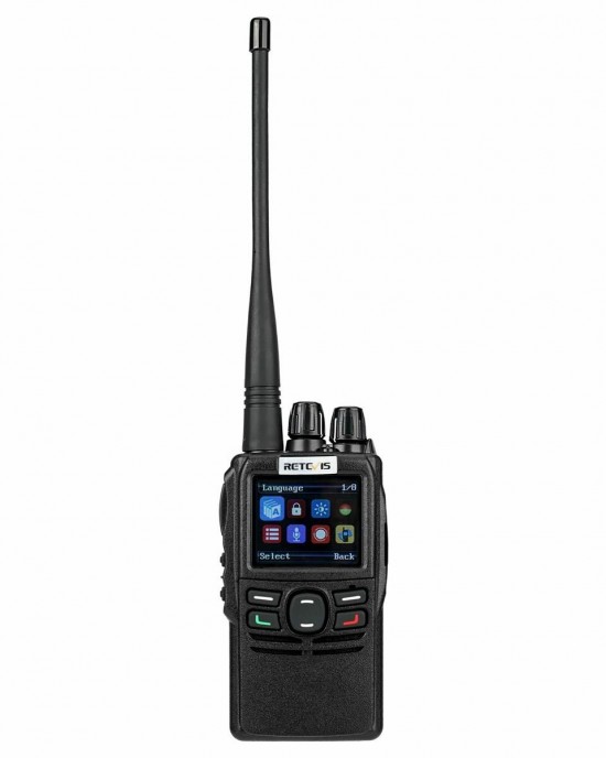 RETEVIS RB22 5W DMR Digital Walkie Talkie 400  480MHz 4000CH Long Range Two  way Radio Stations Digital Analog Walkie  talkie EU Plug