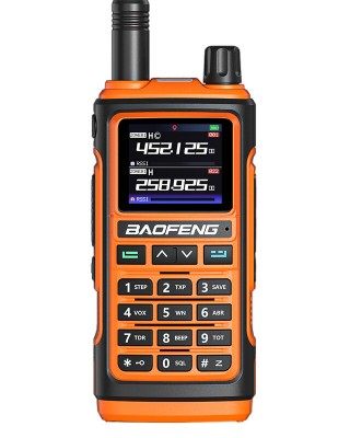 Baofeng UV  17 Pro GPS Handheld Walkie Talkie Six Bands Wireless Copy Frequency Flashlight Type  C Charger Ham Transceiver FM Radio