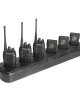 ZASTONE 6 Slot Walkie Talkie Charger Two Way Ham Radio Charging Cradle for Baofeng 888S 666S 777S