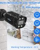 Hiseeu 4CH 5MP AHD CCTV System Wired AHD Camera DVR Kits IR Night Vision Motion Detection IP66 Waterproof Audio Recording Remote APP Viewing Support ONVIF Outdoor Security House Surveillance Cameras