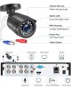 ZOSI C106 8CH Video DVR   4PCS 2MP 1080P HD Coaxial Camera Set Day Night Home Video Surveillance System