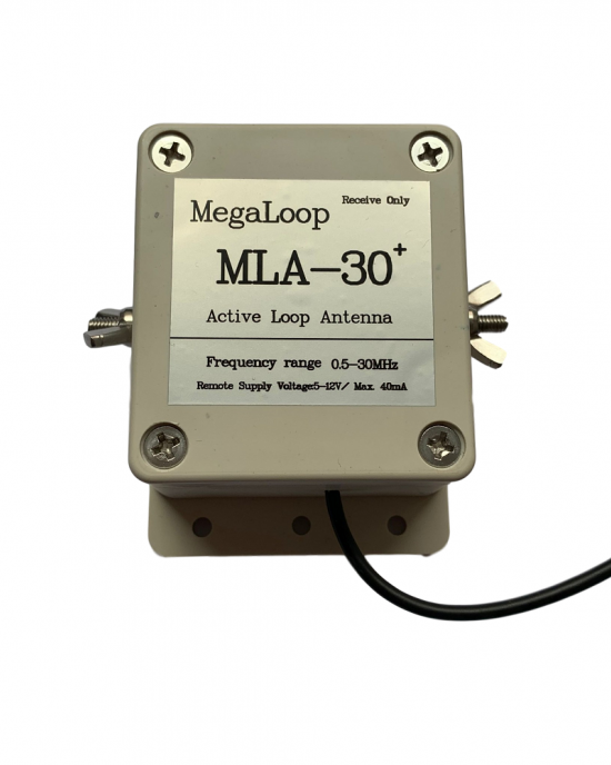 MLA  30 Loop Active Receiving Antenna Low Noise Medium Wave Short Wave Antenna Balcony Erection