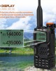 Retevis RA79 5W UV Dual Band Walkie Talkie AM FM Airband Frequency Receiving Multi  Band Receiving USB  C Charging Ham Portable Handheld Two Way Radio