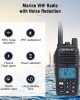 RETEVIS RM21 5W VHF Marine Walkie Talkie IP67 Waterproof NRC Noise Reduction Two  way Radio Station Handheld Walkie  talkie EU Plug