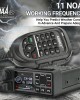 ABBREE AR  2520 25W Walkie Talkie AM Full Band Mobie Radio 108  520MHz 999 Channels Amateur GPS Radio Car Radio Station with Hand Mic