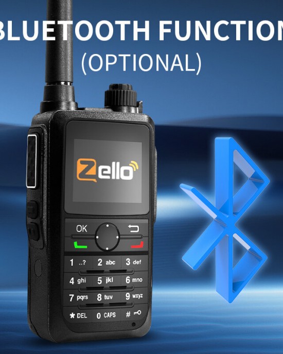 Zello DG6300 National Intercom Walkie Talkie Support WiFi bluetooth Long Range Radio IP67 Waterproof Type  C Rechargeable Handheld GPS Transceiver