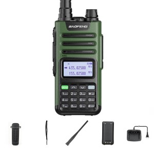 Baofeng M  13 Pro VHF UHF Air Band Walkie Talkie Wireless Copy Frequency Long Range High Power Two Way Radio IPX4 Waterproof