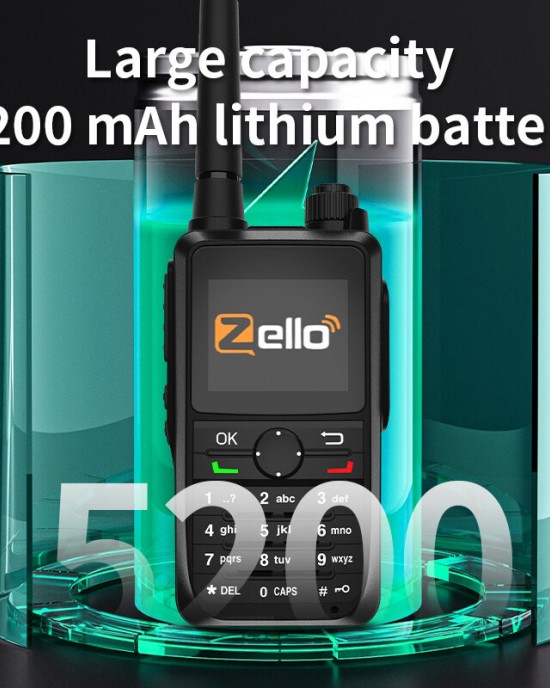 Zello DG6300 National Intercom Walkie Talkie Support WiFi bluetooth Long Range Radio IP67 Waterproof Type  C Rechargeable Handheld GPS Transceiver