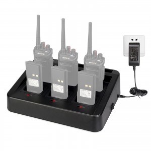 RETEVIS RTC48 Multi  function Interchangeable Slots Six  Way Walkie Talkie Charger for Retevis RT48 RT648