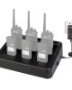 RETEVIS RTC48 Multi  function Interchangeable Slots Six  Way Walkie Talkie Charger for Retevis RT48 RT648