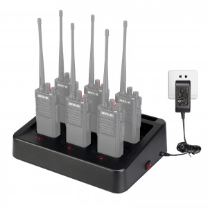 RETEVIS RTC29 Multi  function Interchangeable Slots Six  Way Walkie Talkie Charger for Retevis RT29