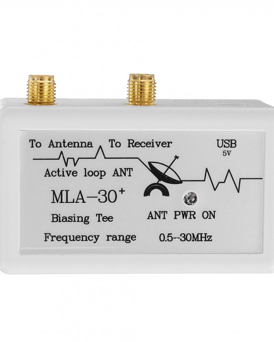 MLA  30 100kHz  30MHz Loop Antenna Active Receiving Short Wave Antenna for HA SDR Short Wave Radio