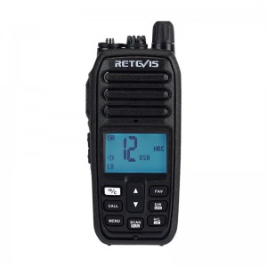 RETEVIS RM21 5W VHF Marine Walkie Talkie IP67 Waterproof NRC Noise Reduction Two  way Radio Station Handheld Walkie  talkie EU Plug