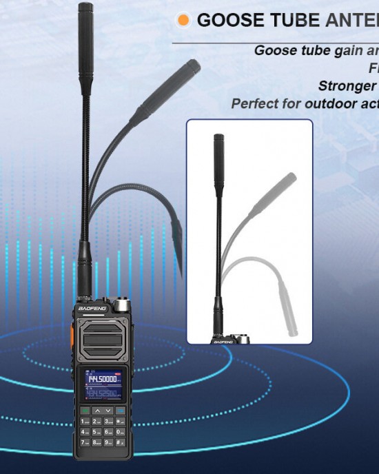 Baofeng UV  25L High Power Walkie Talkie Type  C High Capacity Long Range Ham Radio Tri  Band Copy Frequency Portable Outdoors Transceiver Two  way Radio