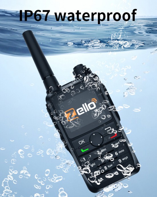 Zello DG6300 National Intercom Walkie Talkie Support WiFi bluetooth Long Range Radio IP67 Waterproof Type  C Rechargeable Handheld GPS Transceiver